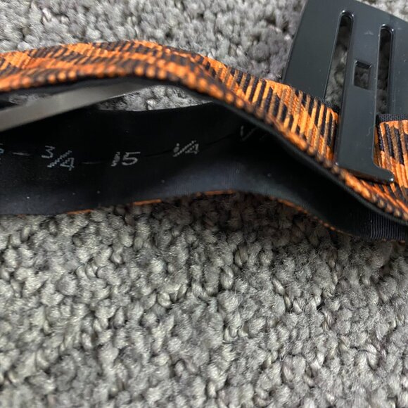 NWT Ted Baker London Bow Tie Adjustable Orange Silk - Picture 6 of 11